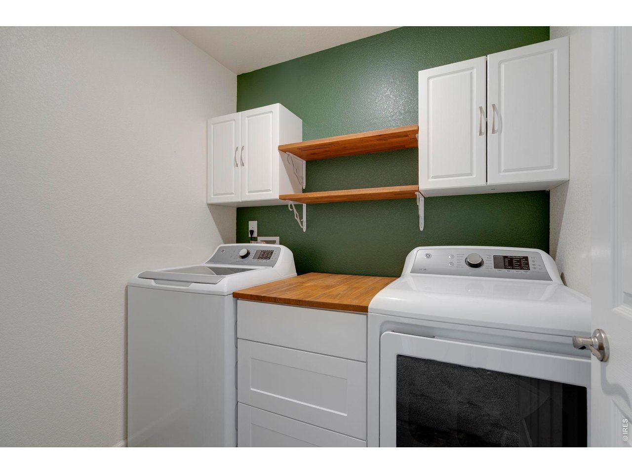 10080 Cedar Street Firestone, CO 80504 - Photo 24 of 38 Built ins for laundry organization which is located upstairs near the bedrooms. No need to haul laundry to a differnent floor