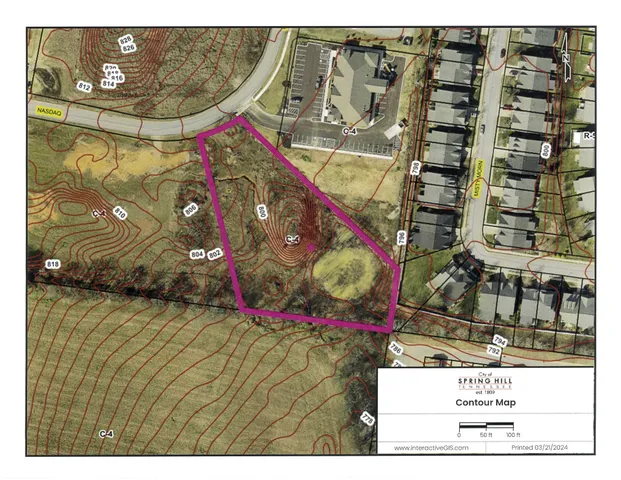 a bird view of a building