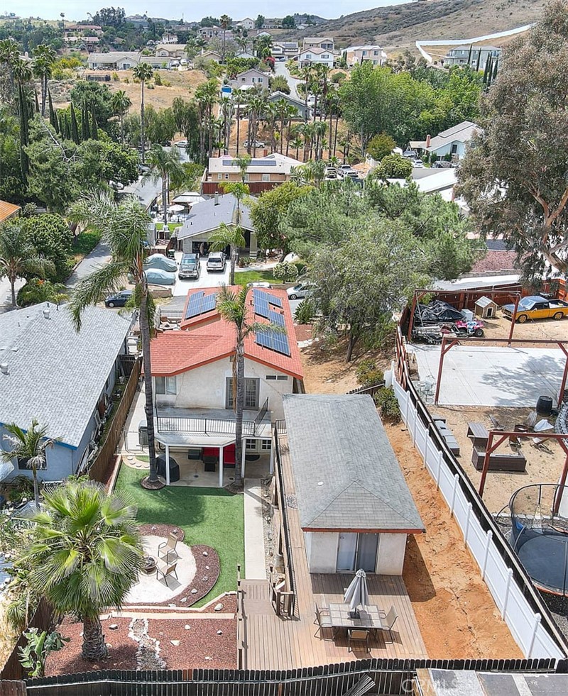 14452 Harvey Lane Riverside, CA 92503 - Photo 47 of 50 an aerial view of a house with yard swimming pool and outdoor seating