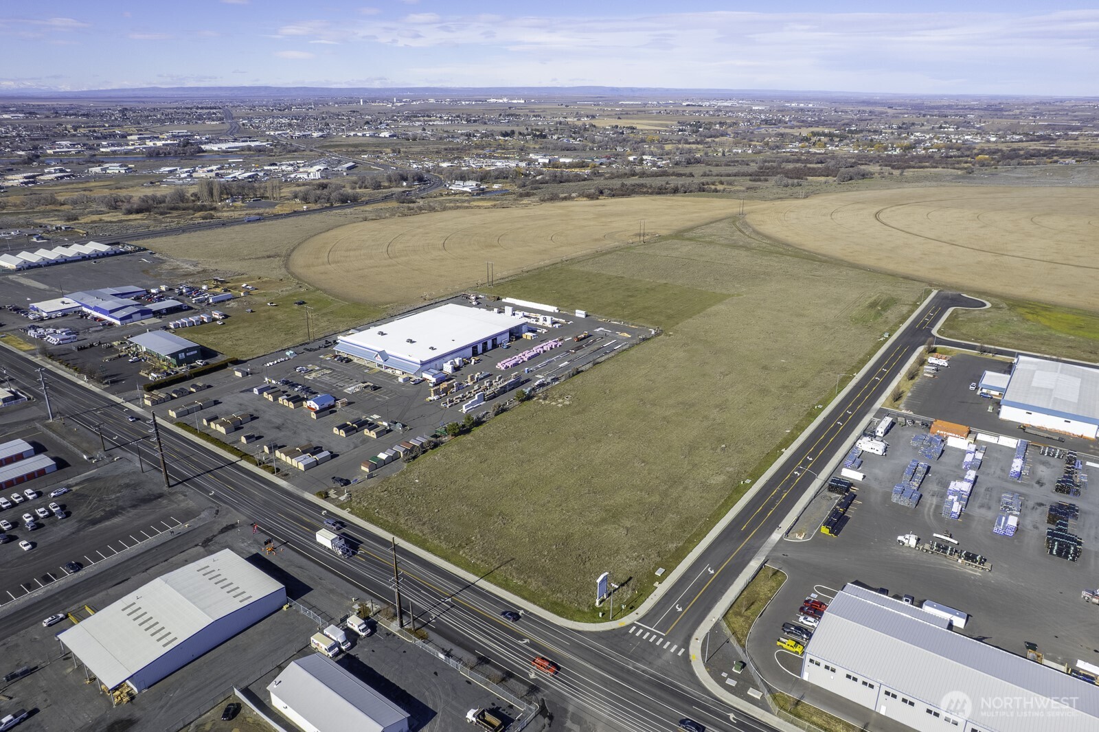 0 East Wheeler Road Moses Lake, WA 98837 - Photo 11 of 12 an aerial view of a city