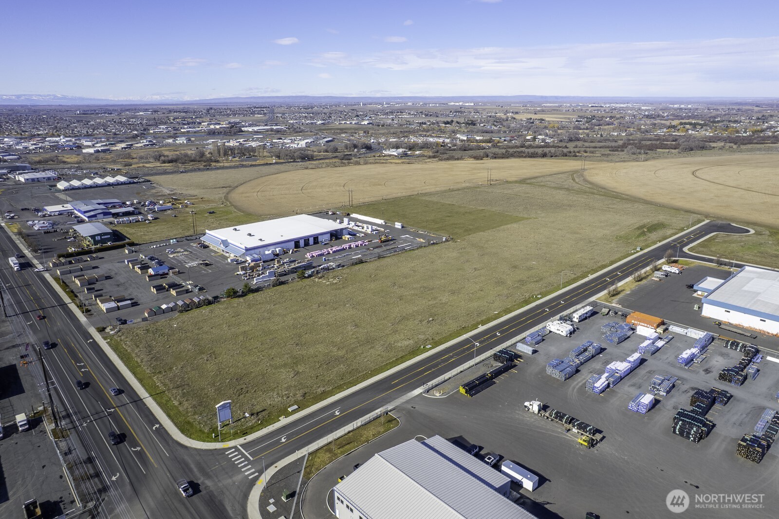 0 East Wheeler Road Moses Lake, WA 98837 - Photo 4 of 12 an aerial view of a city