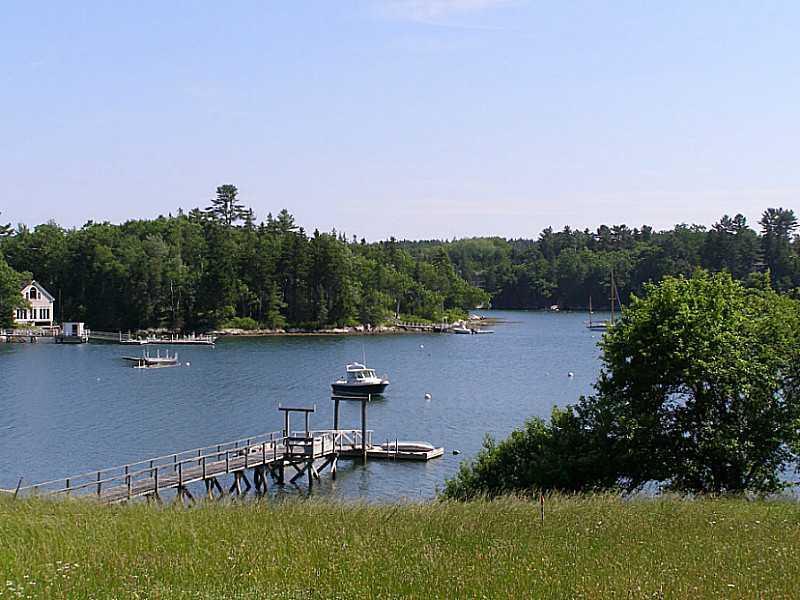 0 Eaton Road Boothbay Harbor, ME 04538 - Photo 3 of 3 View. View of Moffat Cove from the...