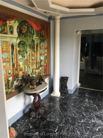 a view of a front door of the house