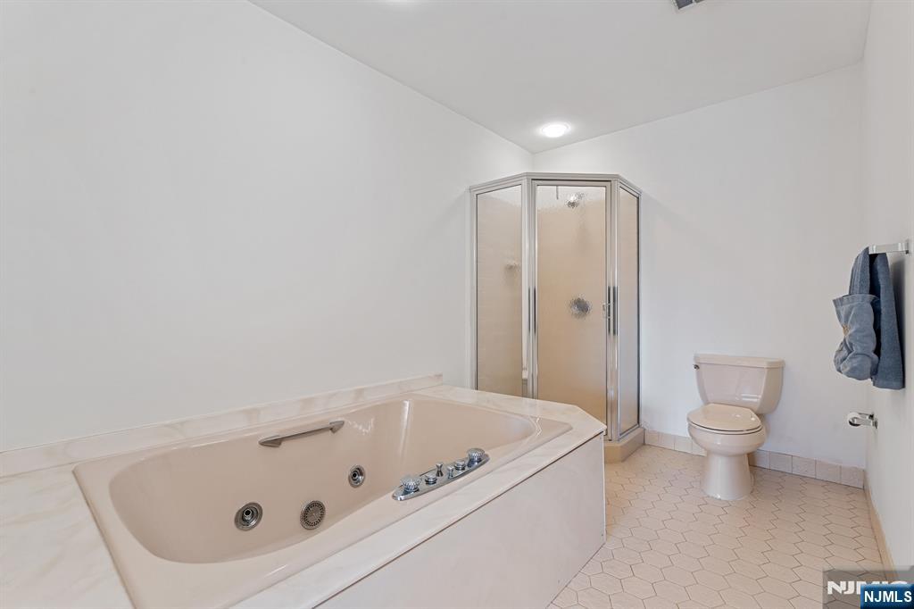 300 Gorge Road, Unit 25 Cliffside Park, NJ 07010 - Photo 28 of 45 a bathroom with a tub a toilet and a sink