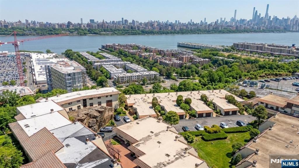 300 Gorge Road, Unit 25 Cliffside Park, NJ 07010 - Photo 39 of 45 an aerial view of a house with outdoor space and lake view