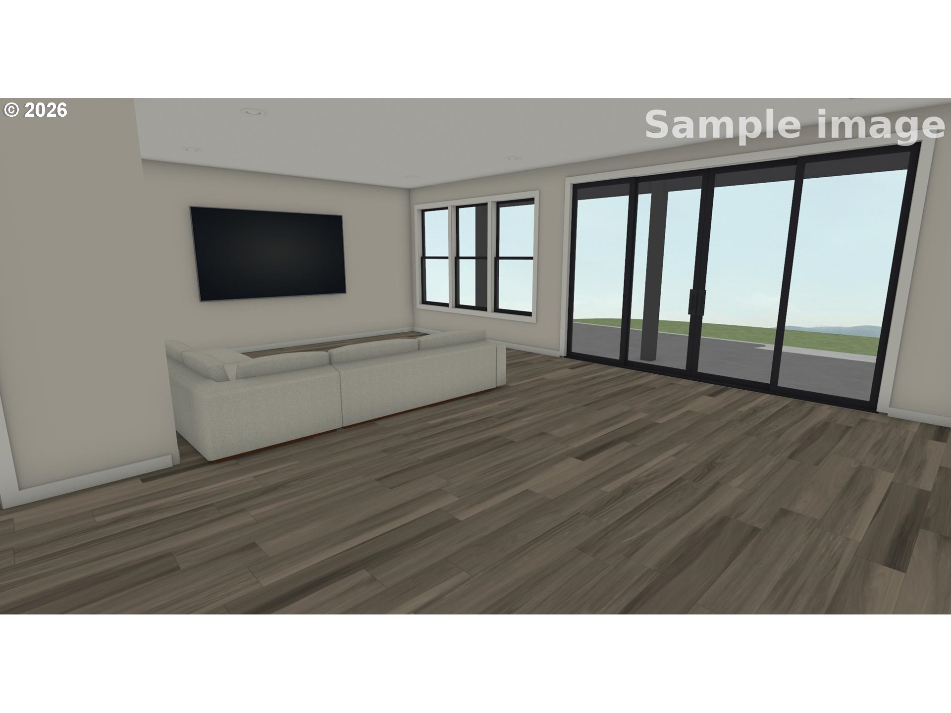 337 Taylor Road Kalama, WA 98625 - Photo 12 of 20 a living room with a bed furniture and a large window