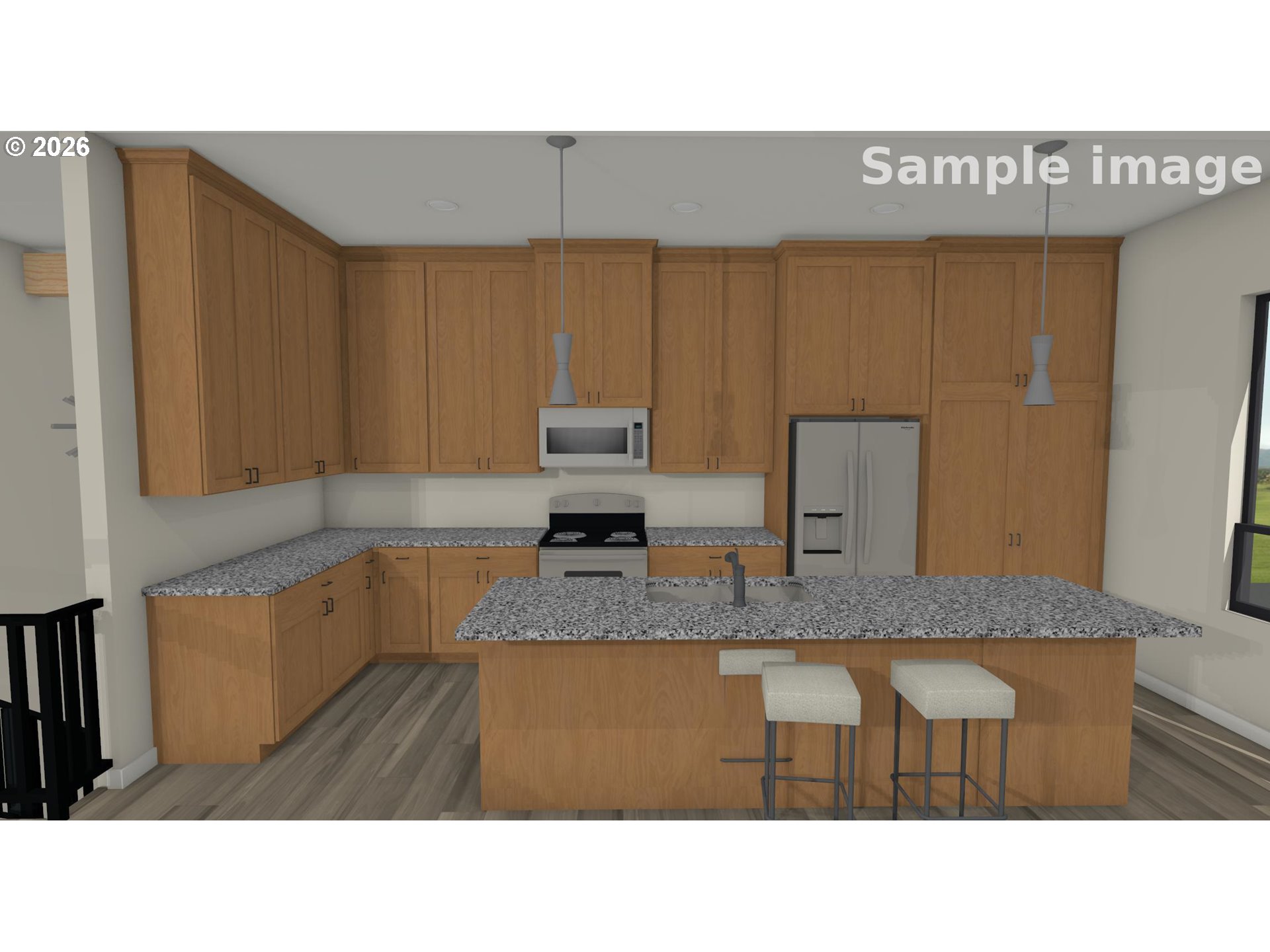 337 Taylor Road Kalama, WA 98625 - Photo 5 of 20 a kitchen with a sink a counter top space and cabinets