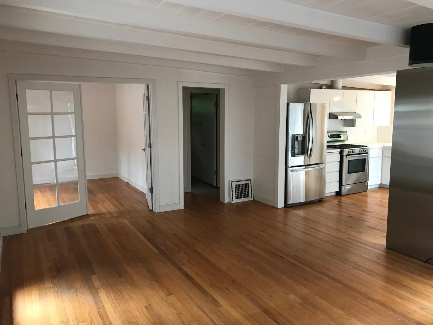 3-12th Junipero Avenue Carmel, CA 93923 - Photo 7 of 14 a view of a kitchen with wooden floor and a kitchen