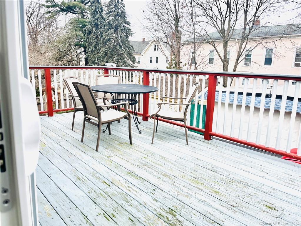 21 Cottage Street, Unit 3 New Haven, CT 06511 - Photo 7 of 26 Rear deck off Kitchen.