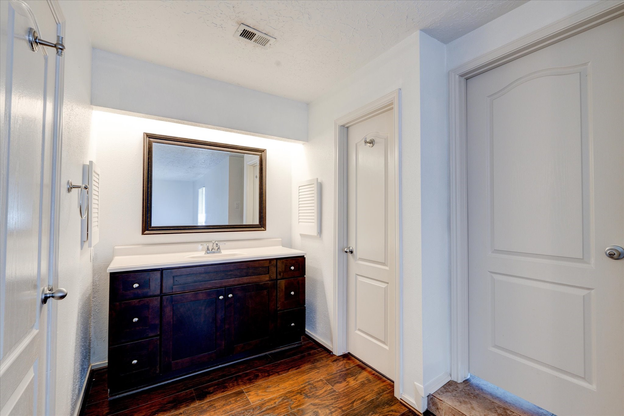 3726 Acorn Run Lane Spring, TX 77389 - Photo 13 of 27 a bathroom with a sink and a mirror