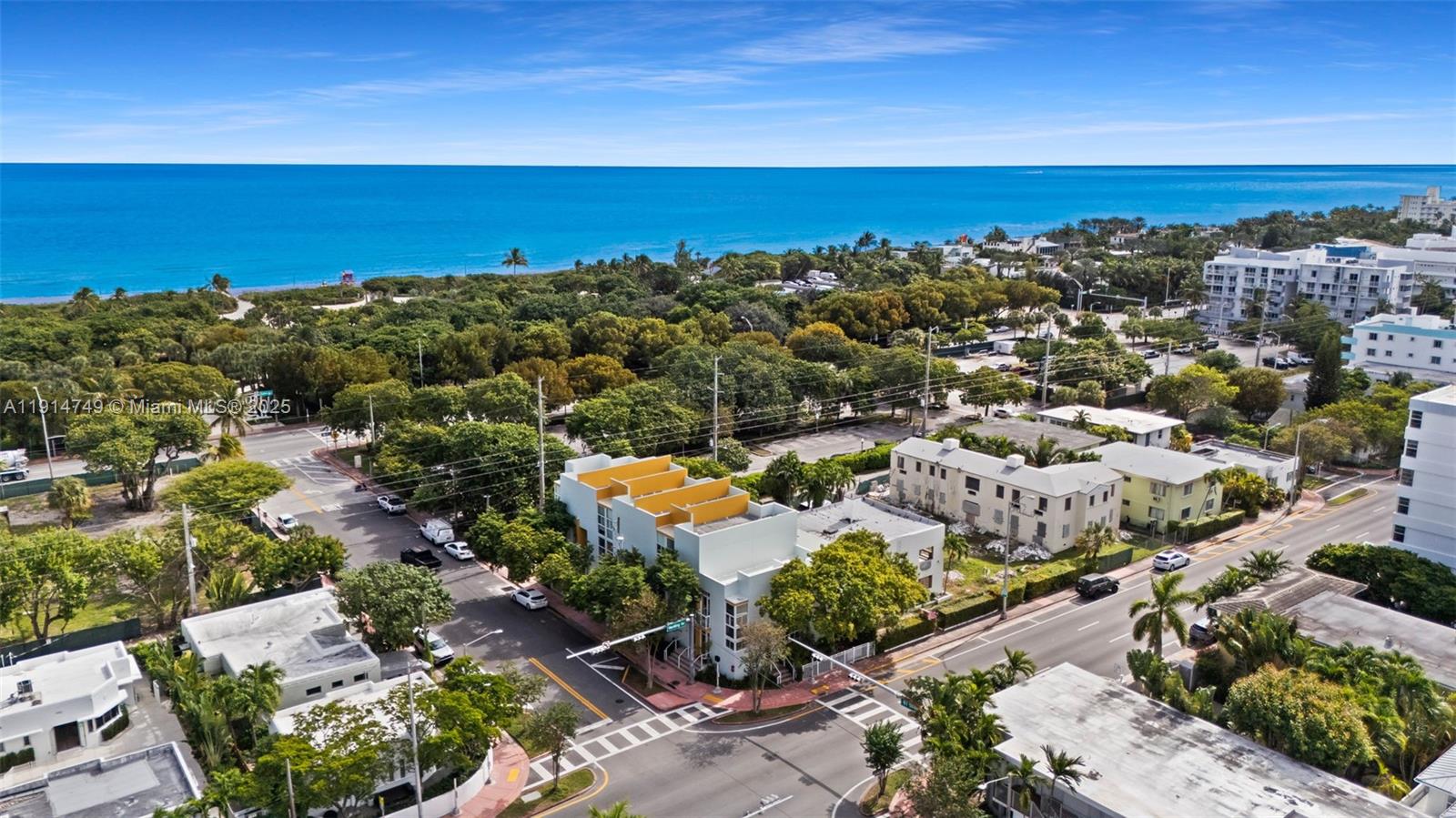 8041 Harding Avenue, Unit 105 Miami Beach, FL 33141 - Photo 20 of 23 an aerial view of multiple house