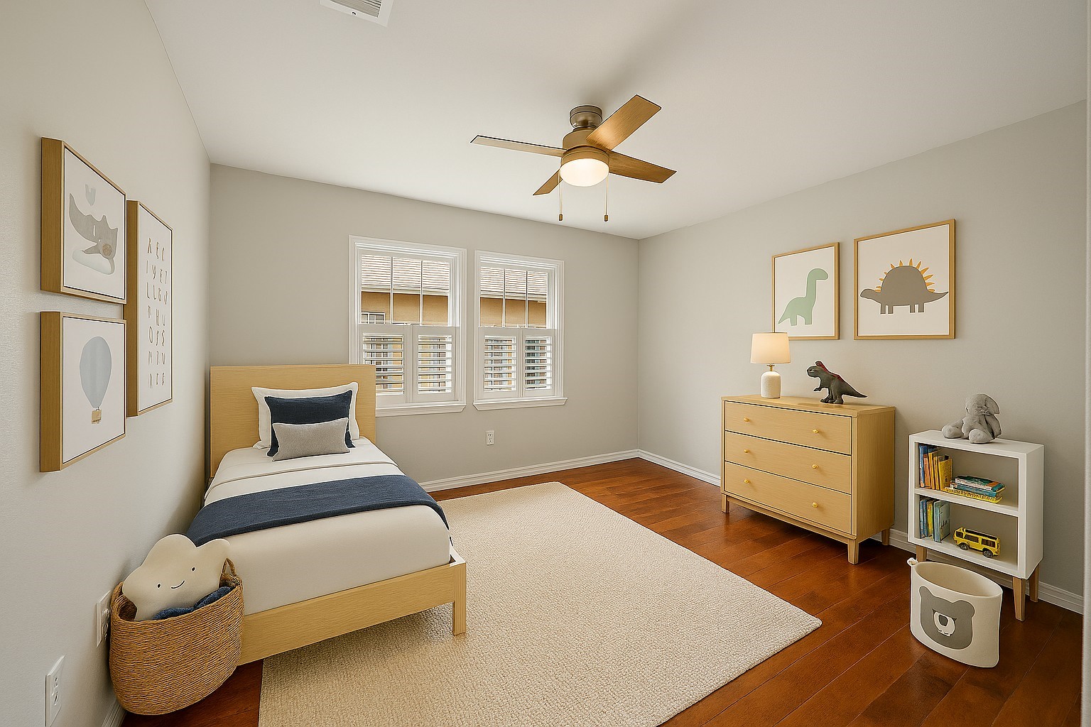3535 Rosedale Street Houston, TX 77004 - Photo 25 of 44 digitally staged - bedroom #2