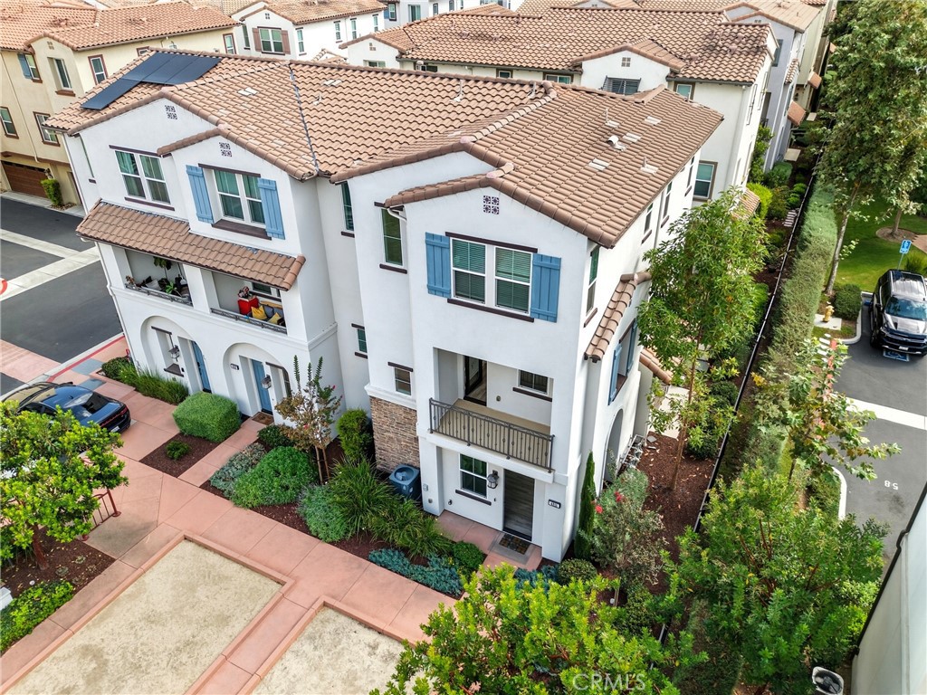 4211 Mission Ranch Way Oceanside, CA 92057 - Photo 29 of 40 an aerial view of a house with a yard and potted plants