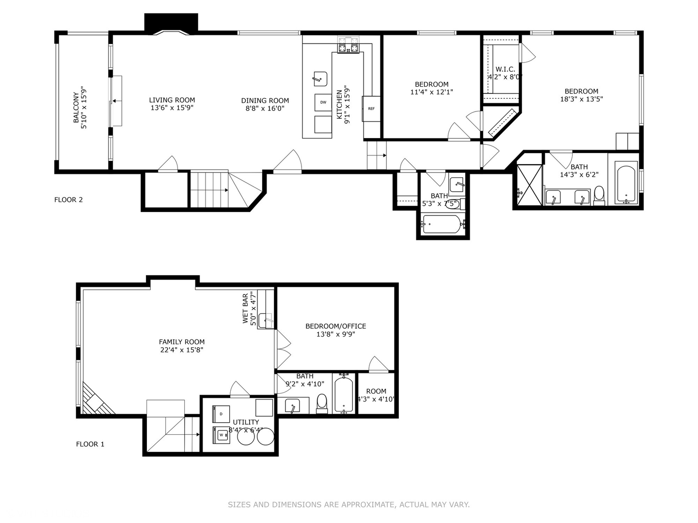 858 West Diversey Parkway, Unit 1W Chicago, IL 60614 - Photo 18 of 20 a picture of a book and a bed