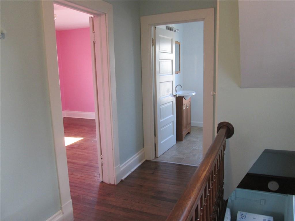 361 Reno Street Rochester, PA 15074 - Photo 15 of 21 a view of a hallway with furniture and stairs