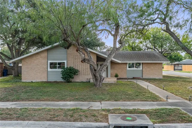 front view of a house and a yard