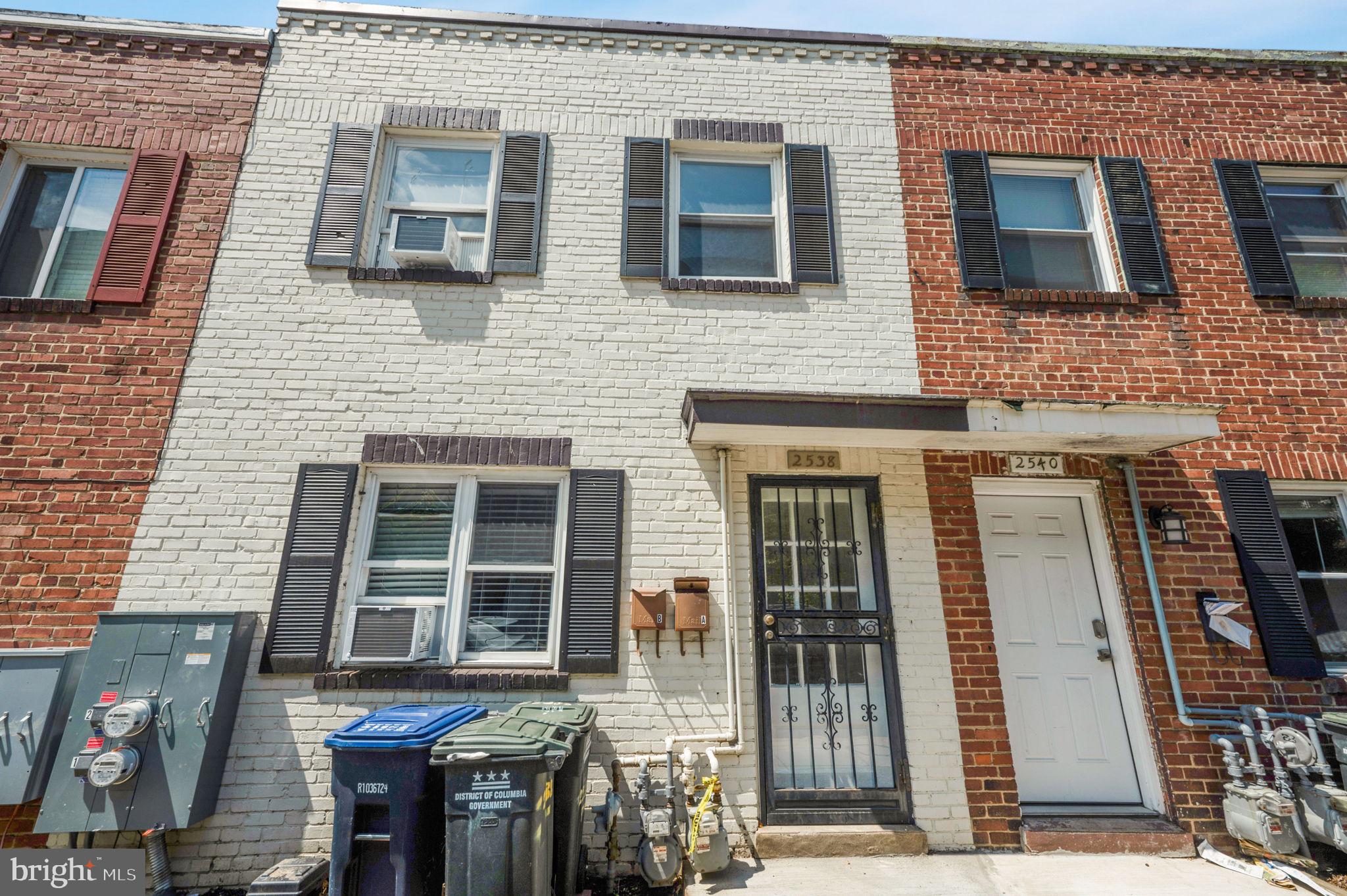 2538 9th Street Northwest, Unit B Washington, DC 20001 - Photo 3 of 19 a front view of a house