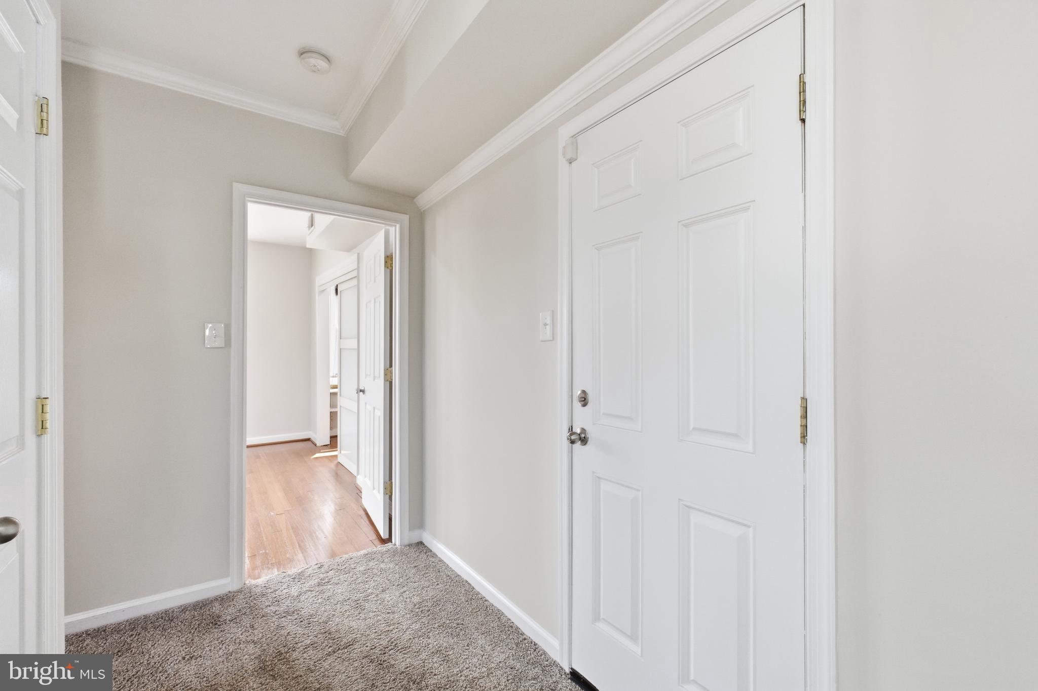2712 6th Street Northeast Washington, DC 20017 - Photo 18 of 24 a view of a hallway