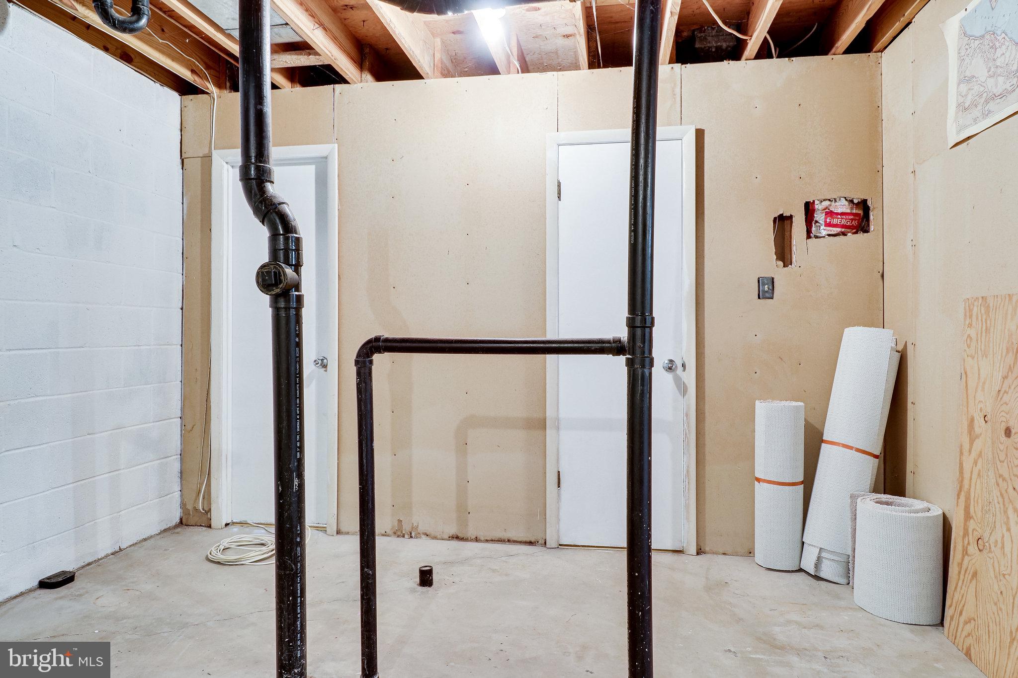 6951 Cottontail Court Springfield, VA 22153 - Photo 55 of 72 Rough in for another bathroom