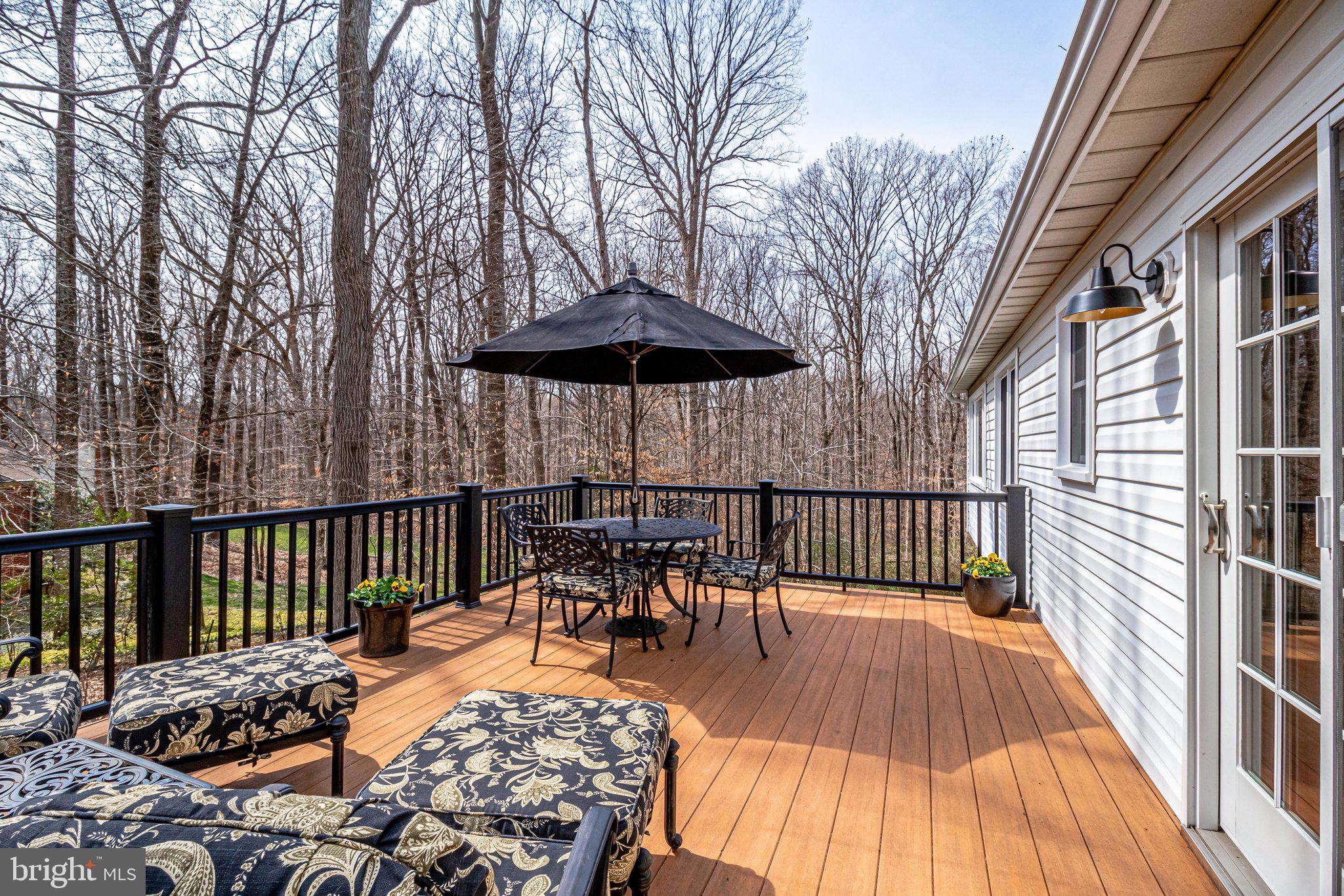 6951 Cottontail Court Springfield, VA 22153 - Photo 58 of 72 Deck constructed of no maintenance Timber Tech