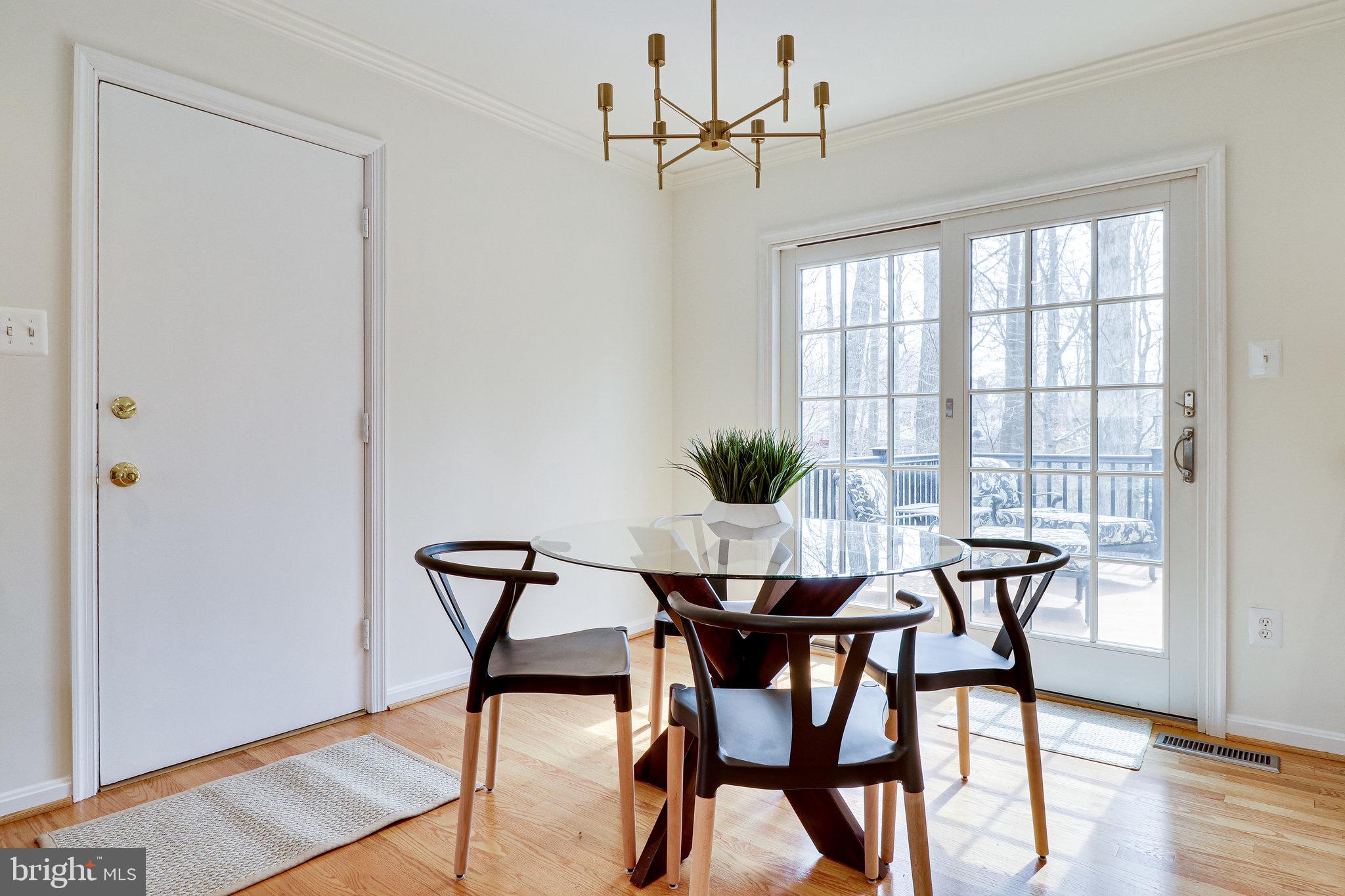 6951 Cottontail Court Springfield, VA 22153 - Photo 6 of 72 Kitchen w/Anderson sliding glass doors