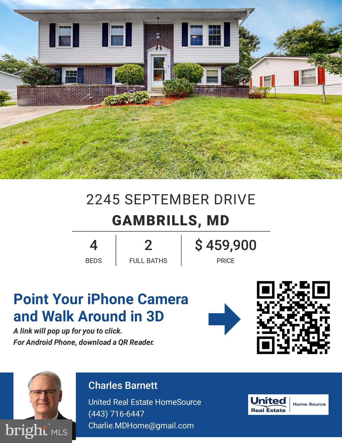 2245 September Drive Gambrills, MD 21054 - Photo 2 of 27 3D Tour Link