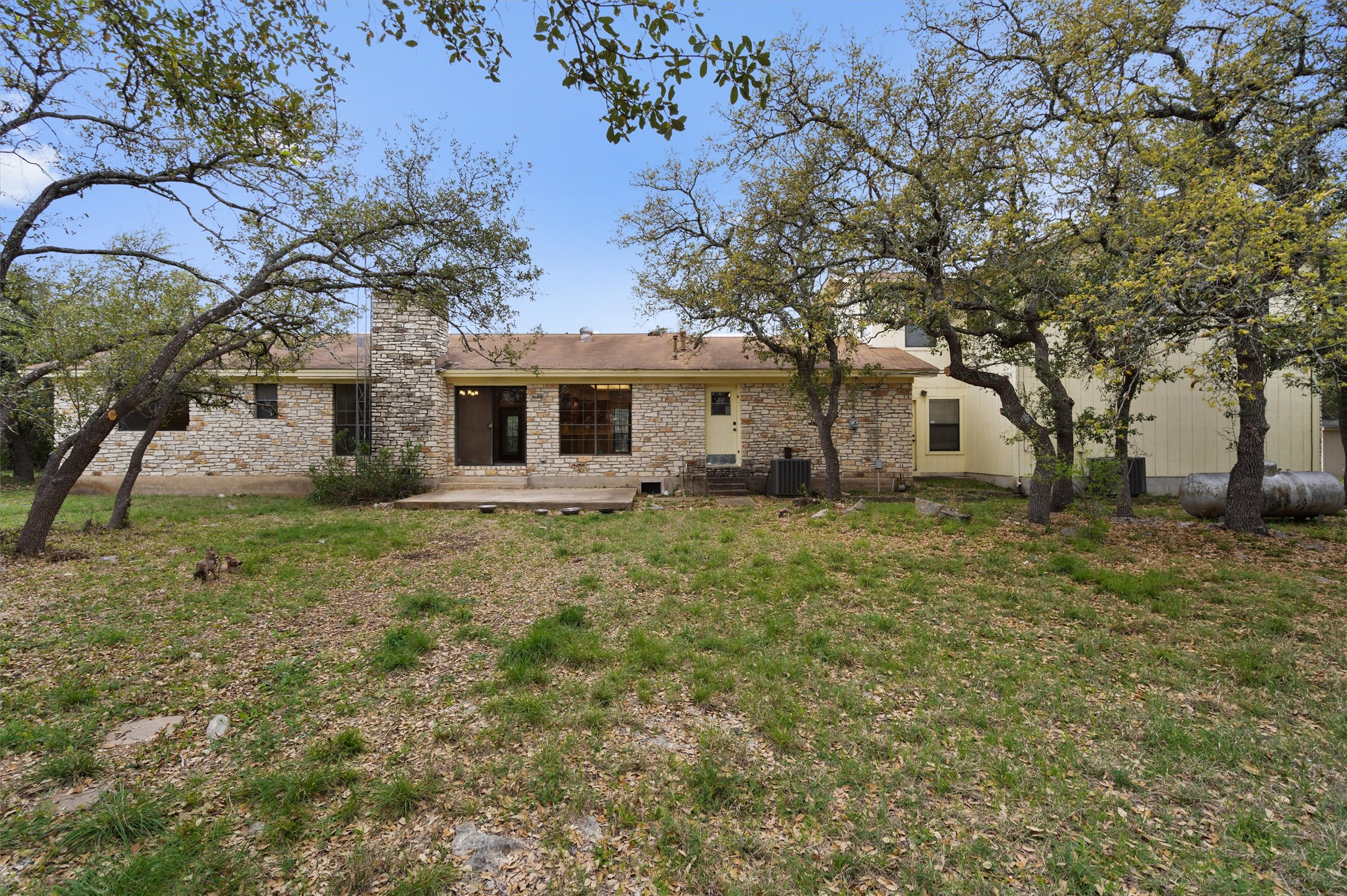 422 Patricia Road Georgetown, TX 78628 - Photo 33 of 39 a view of a house with a yard