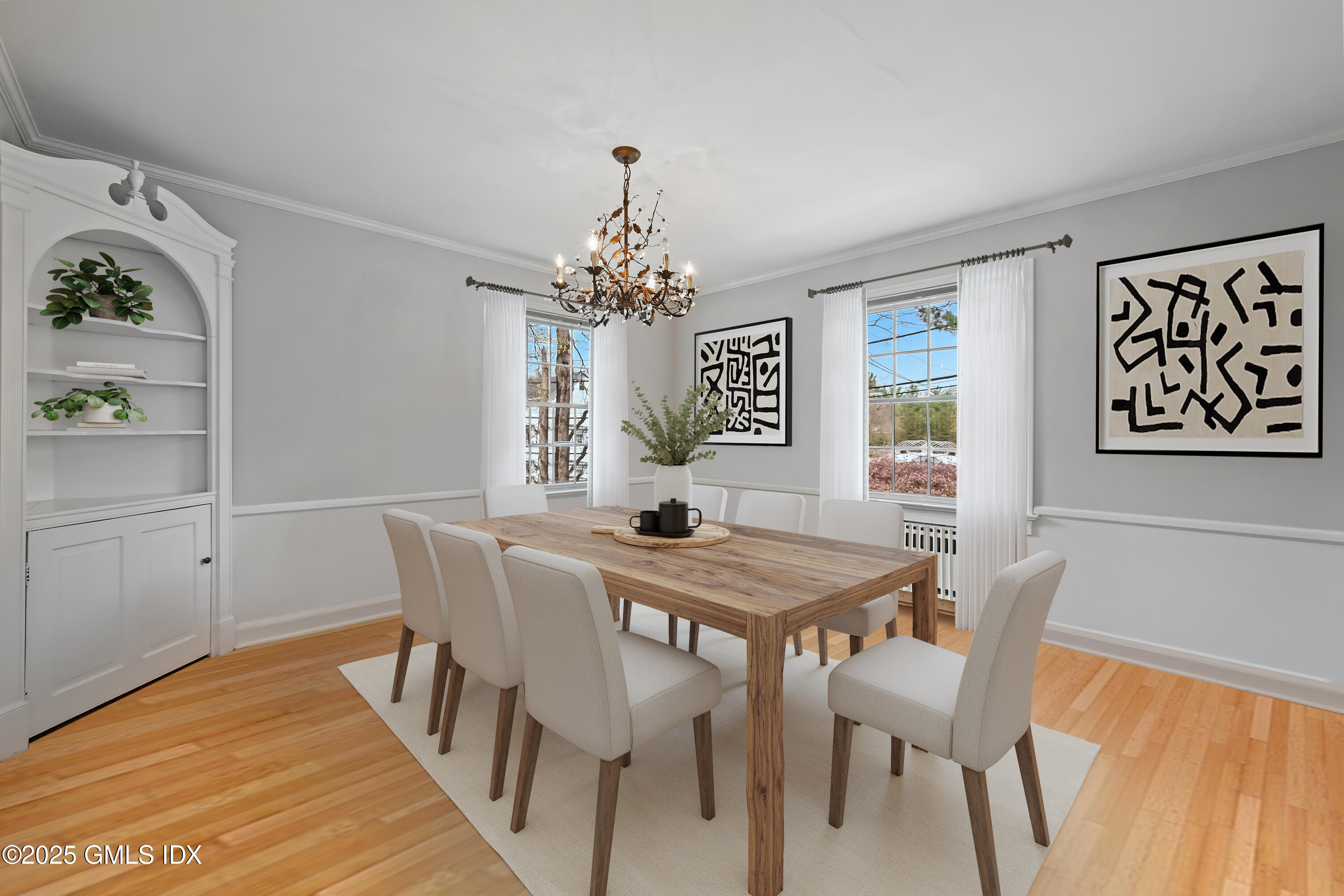 25 Wire Mill Road Stamford, CT 06903 - Photo 3 of 48 Dining Room - Virtually Staged