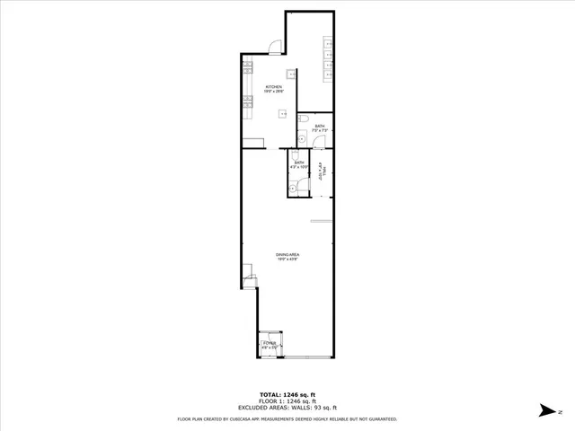 a picture of a floor plan