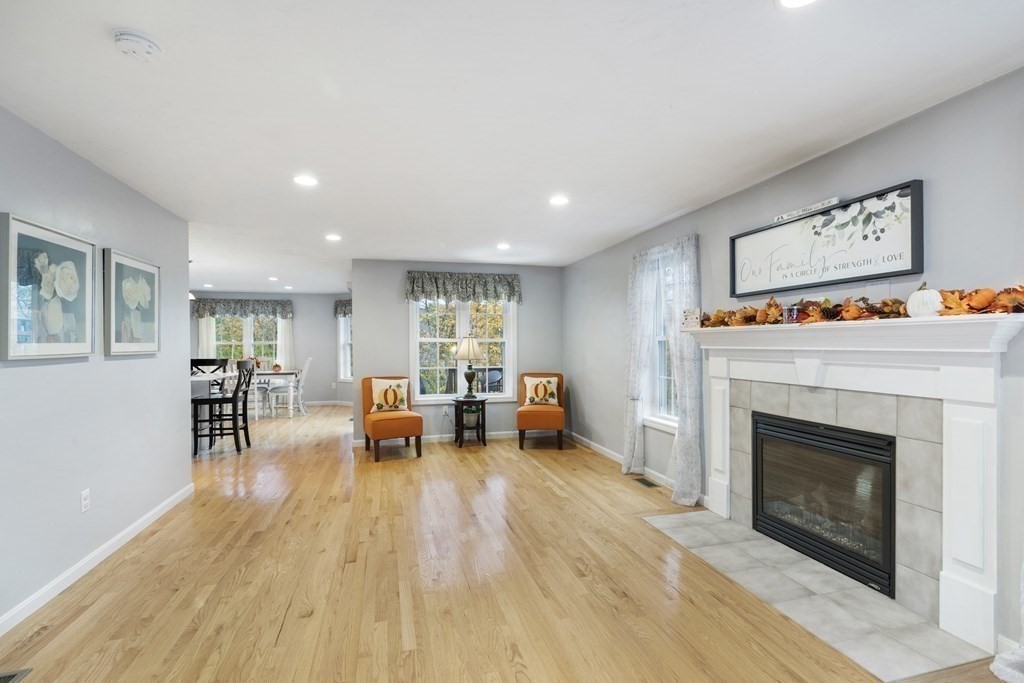 21 Honeysuckle Road Worcester, MA 01607 - Photo 11 of 38 a living room with furniture and a fireplace