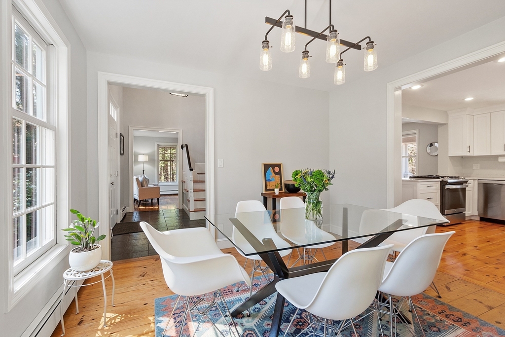 4 Willow Road Harvard, MA 01451 - Photo 16 of 42 a view of a dining room with furniture