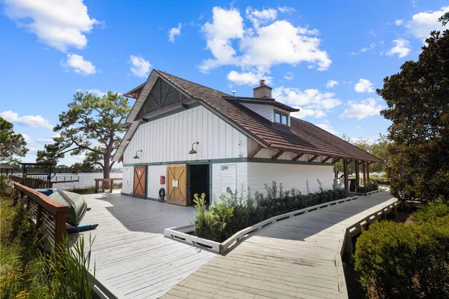 a view of a house with a patio