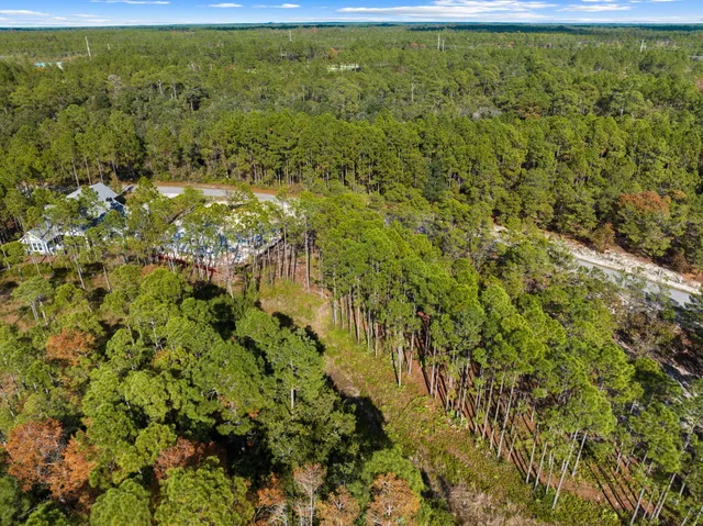 a view of a yard with an outdoor space