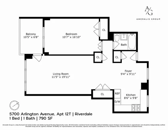 $379,999 | 5700 Arlington Avenue, Unit 12T | North Riverdale