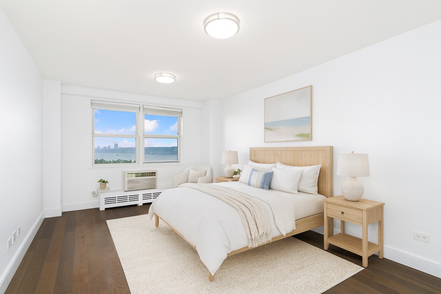 5700 Arlington Avenue, Unit 12T Bronx, NY 10471 - Photo 12 of 39 a bedroom with a bed and window