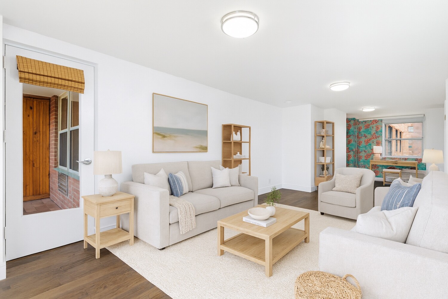 5700 Arlington Avenue, Unit 12T Bronx, NY 10471 - Photo 3 of 39 a living room with furniture potted plant and a window
