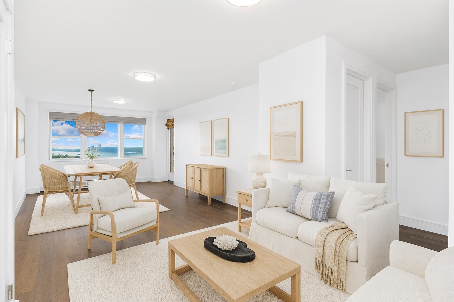 5700 Arlington Avenue, Unit 12T Bronx, NY 10471 - Photo 5 of 39 a living room with furniture and a table