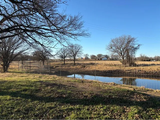 a bird view of water