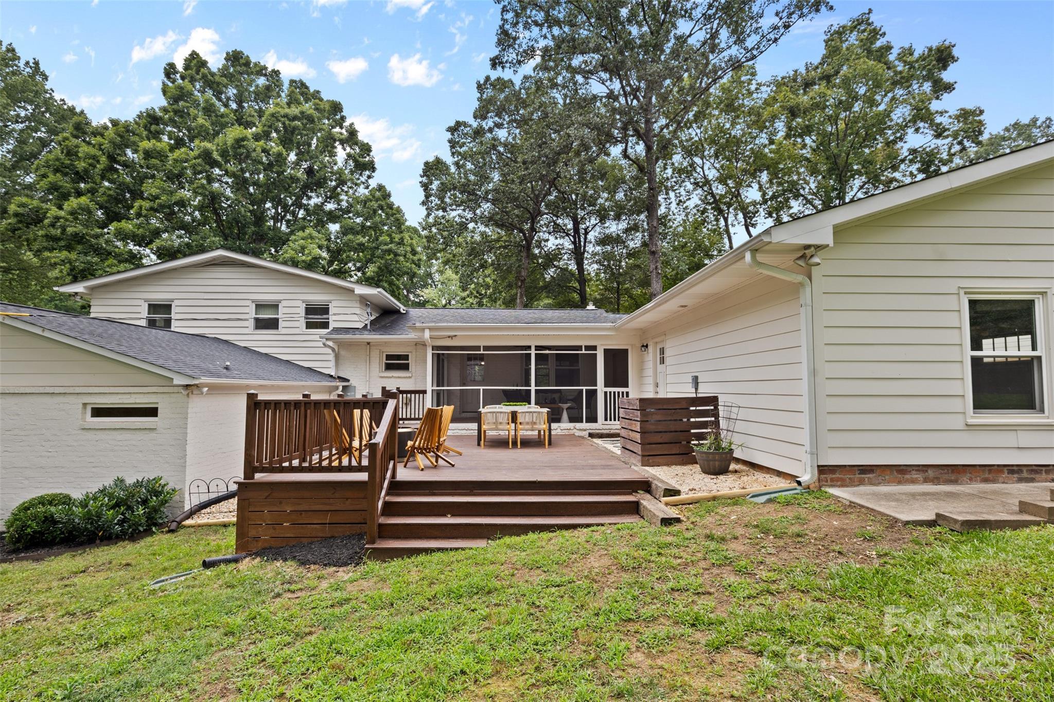 5611 Robinhood Road Charlotte, NC 28211 - Photo 42 of 48 a house view with a garden space