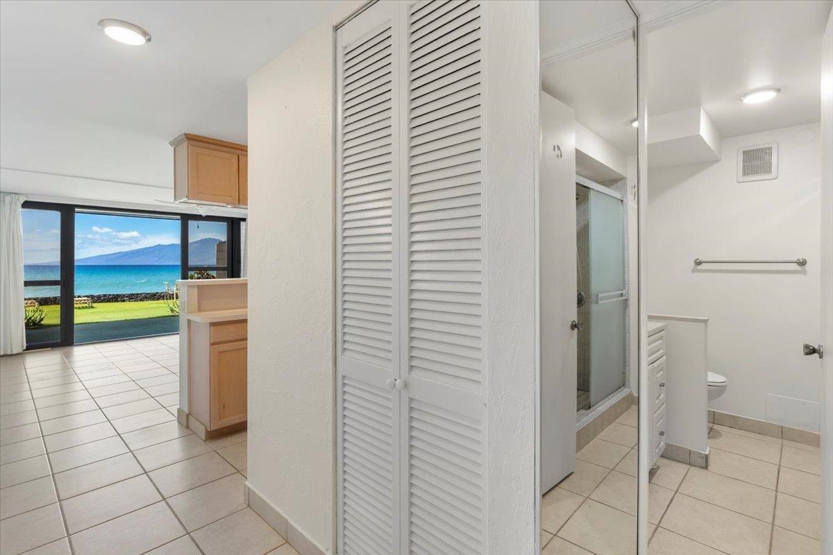 3785 Lower Honoapiilani Road, Unit 107 Lahaina, HI 96761 - Photo 13 of 30 a bathroom with a shower and a sink