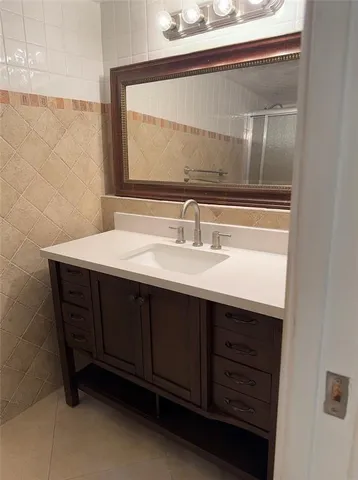 a view of a balcony with lake view