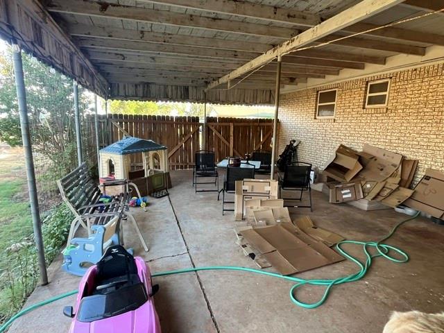 116 Barb Street Roby, TX 79543 - Photo 7 of 30 2x attached carport doubles as covered patio