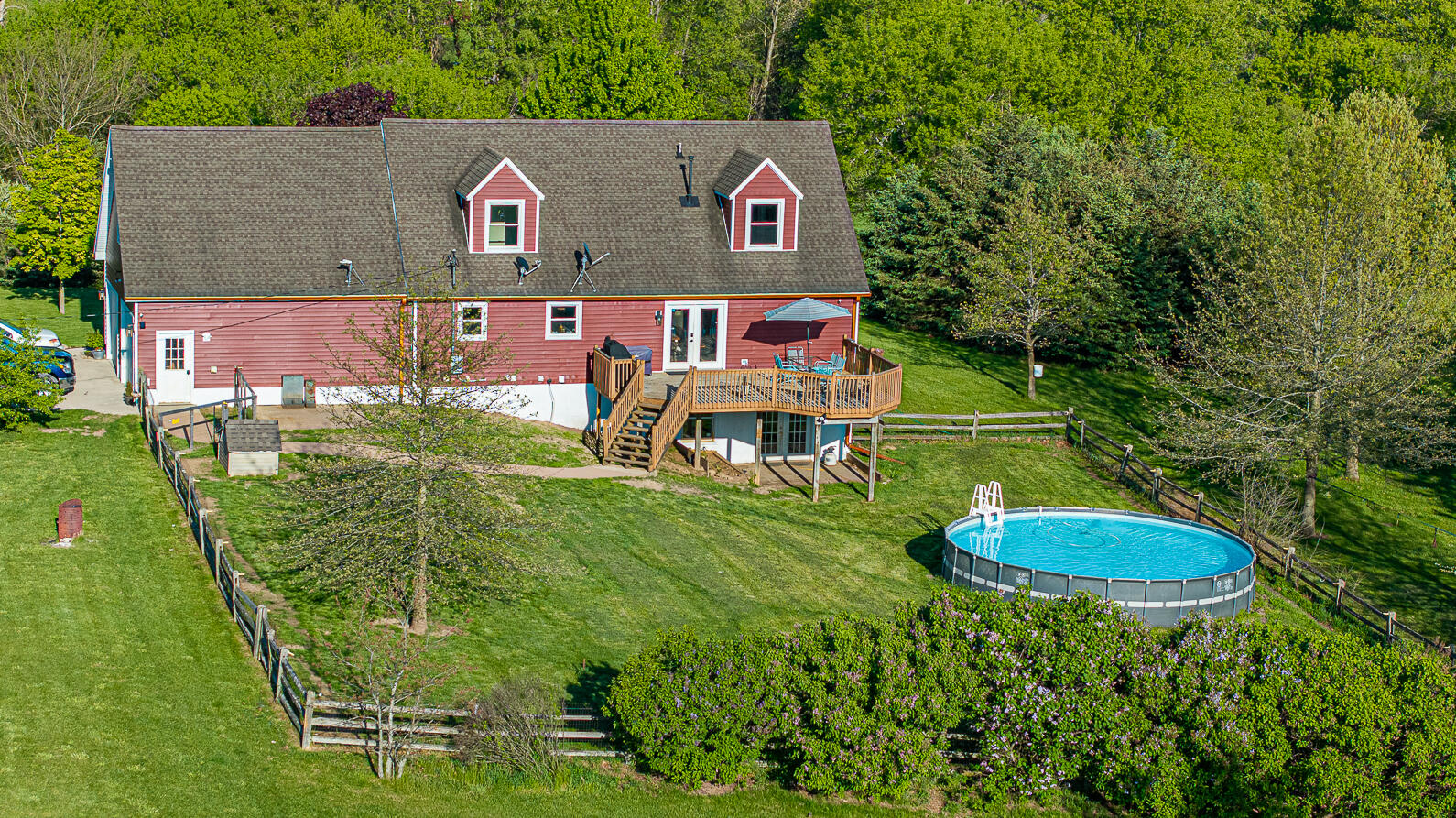 8110 Wolf Lake Road Brooklyn, MI 49230 - Photo 66 of 80 8110 Wolf Lake Rd Brooklyn MI 49230 (Aer