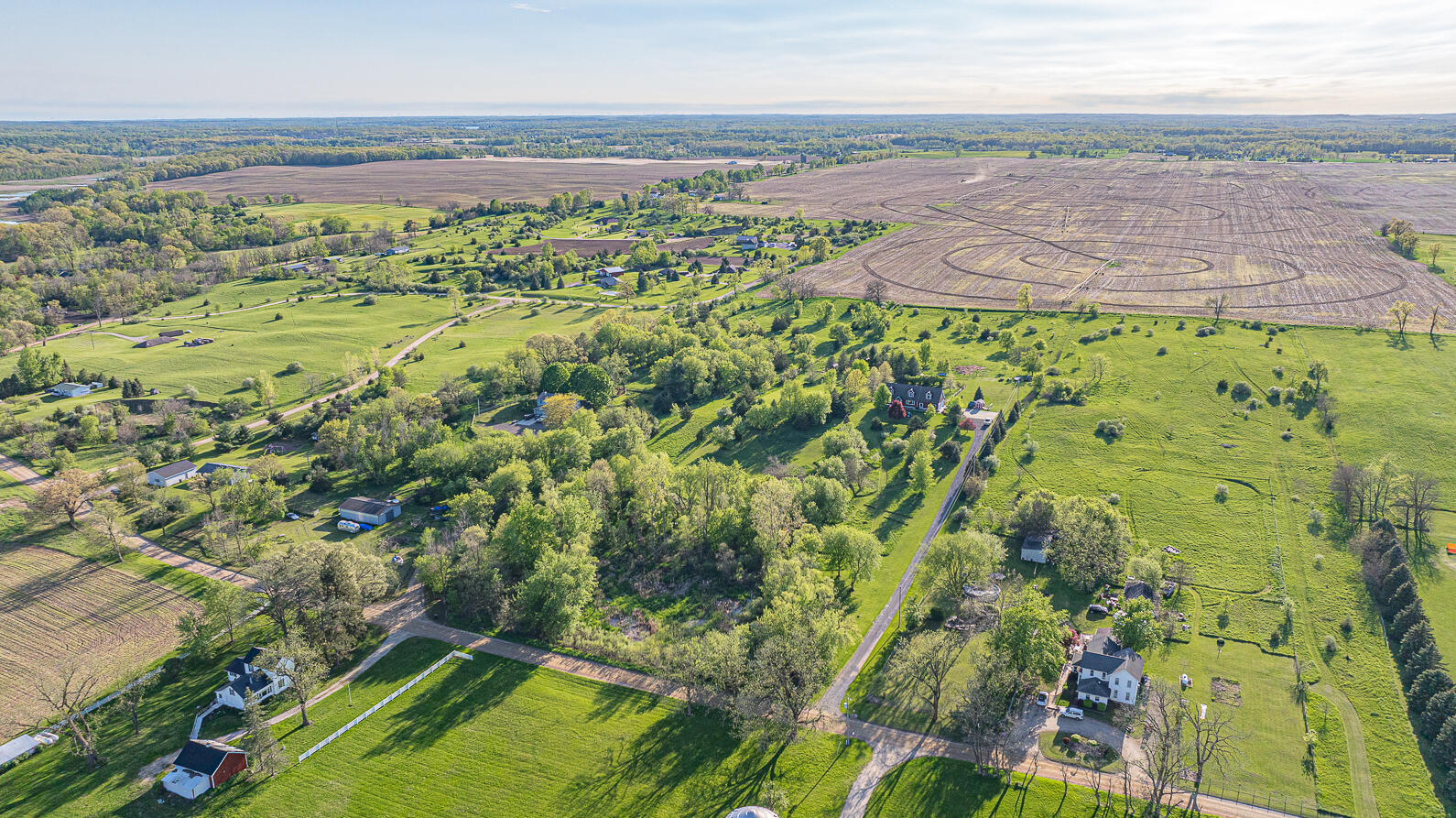 8110 Wolf Lake Road Brooklyn, MI 49230 - Photo 72 of 80 8110 Wolf Lake Rd Brooklyn MI 49230 (Aer