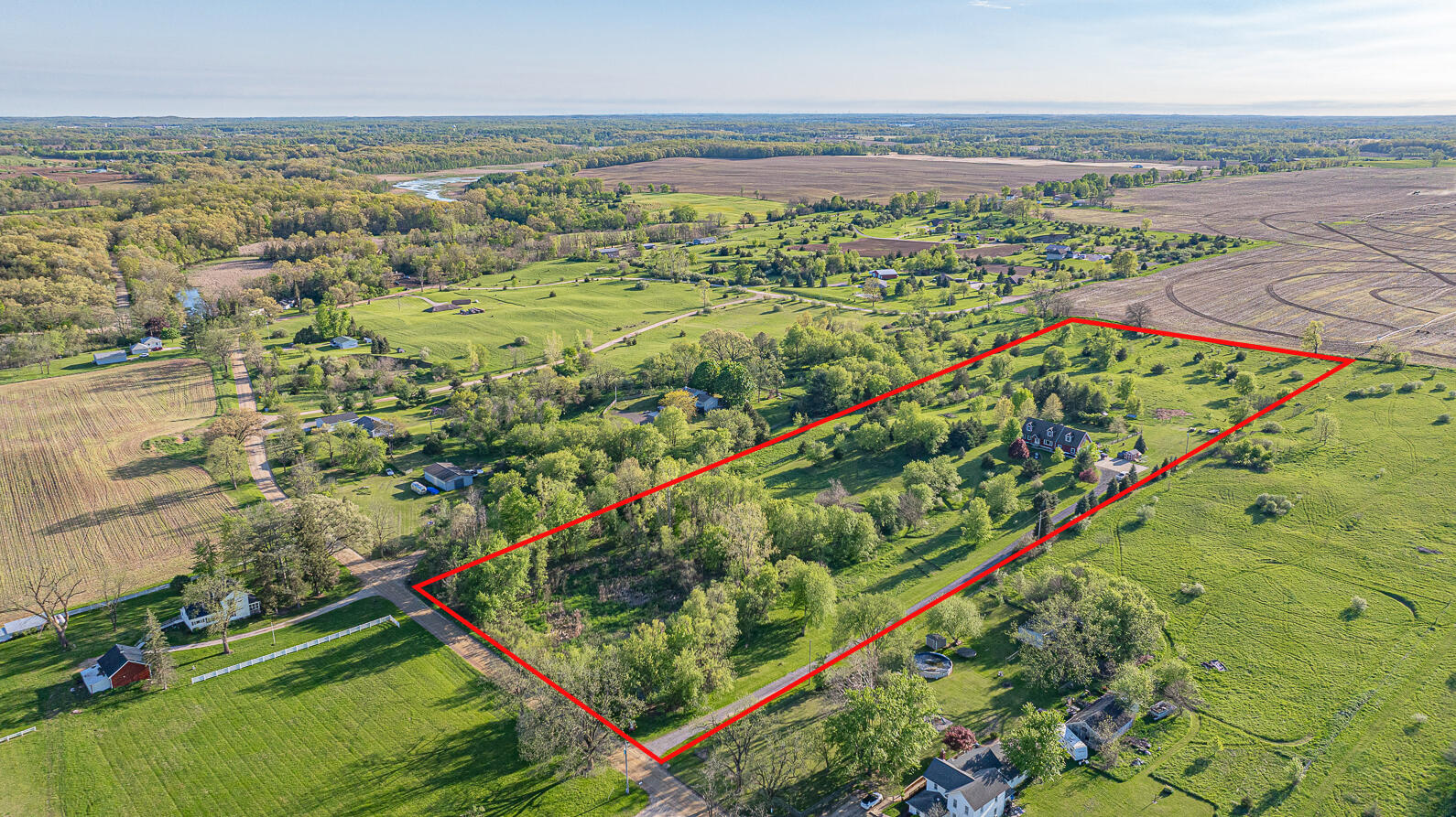8110 Wolf Lake Road Brooklyn, MI 49230 - Photo 79 of 80 8110 Wolf Lake Rd Brooklyn MI 49230 (Aer