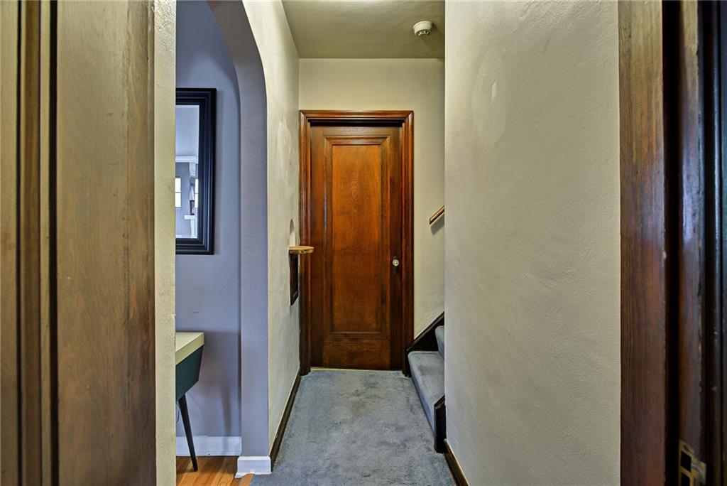 1343 Anderson Road Pittsburgh, PA 15209 - Photo 15 of 20 a view of a hallway with wooden floor