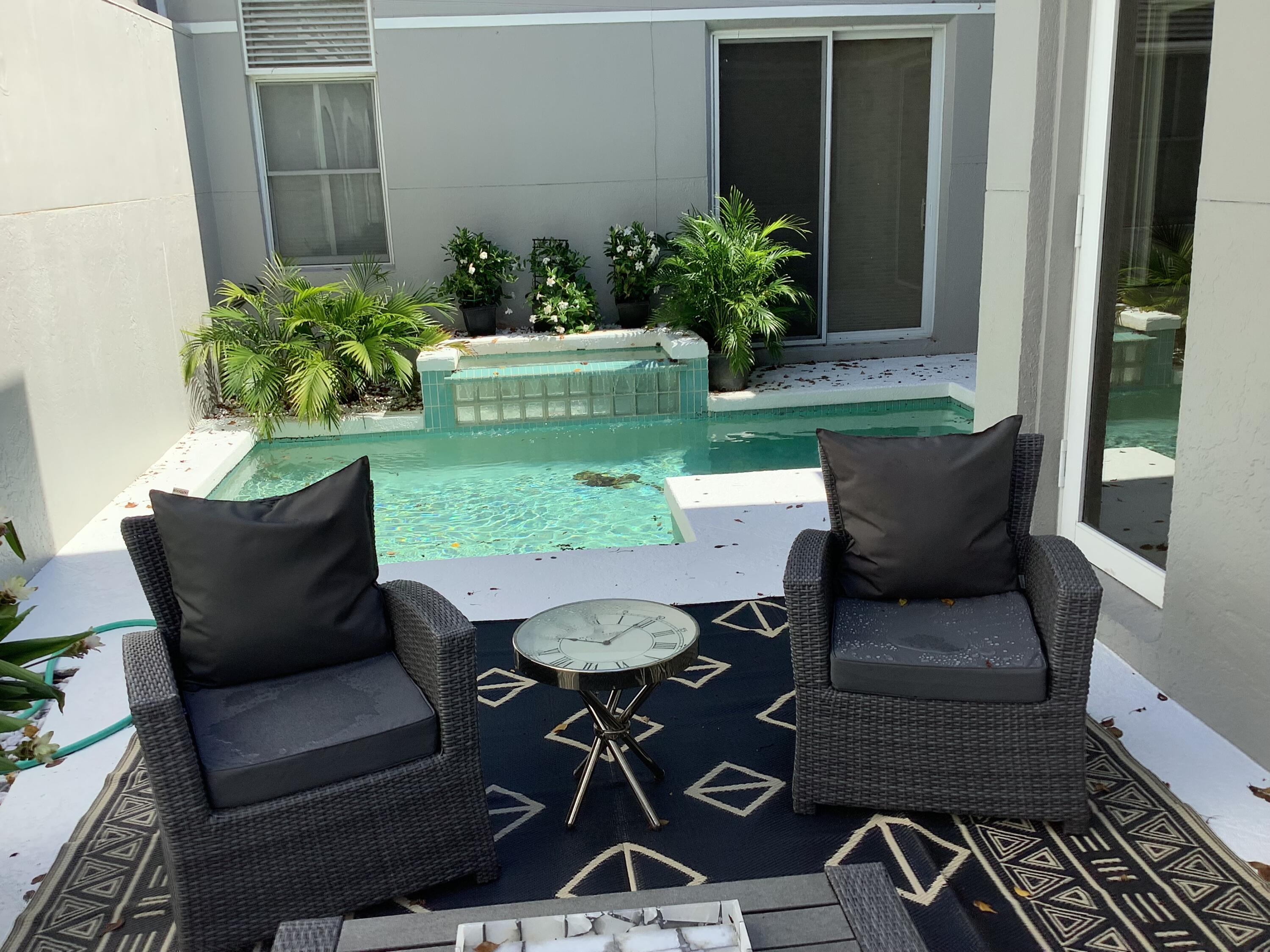 3978 Northwest 57th Street Boca Raton, FL 33496 - Photo 4 of 28 Courtyard with Pool