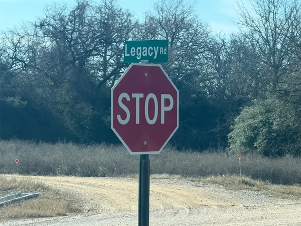 a view of sign board