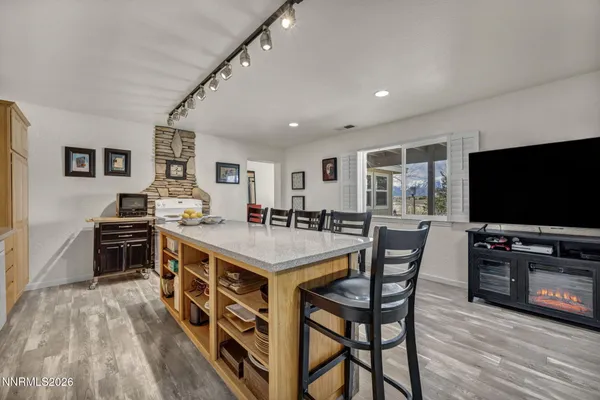 a view of a house with a deck