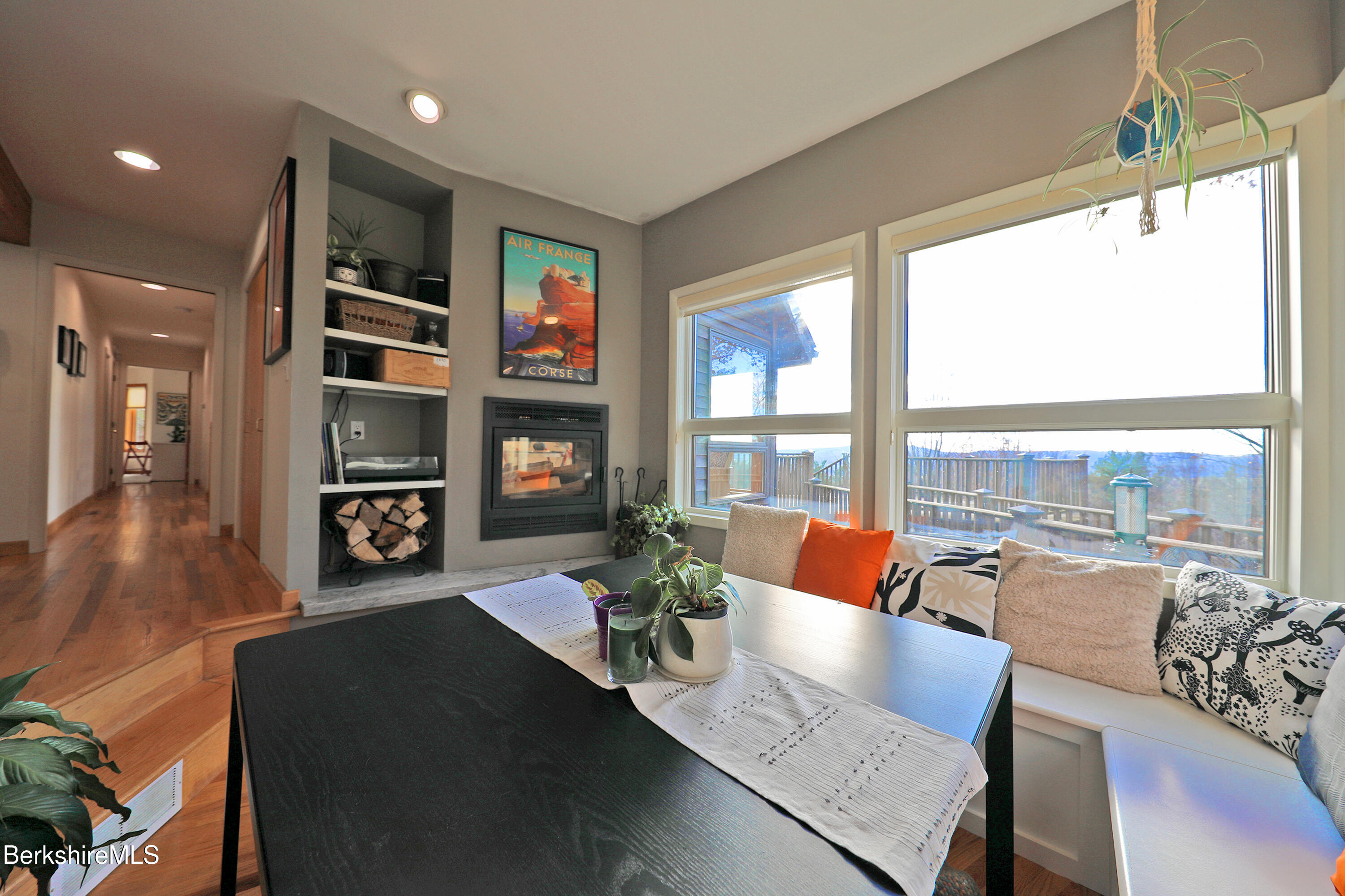 126 Temple Road New Lebanon, NY 12125 - Photo 13 of 70 a living room with furniture and a large window